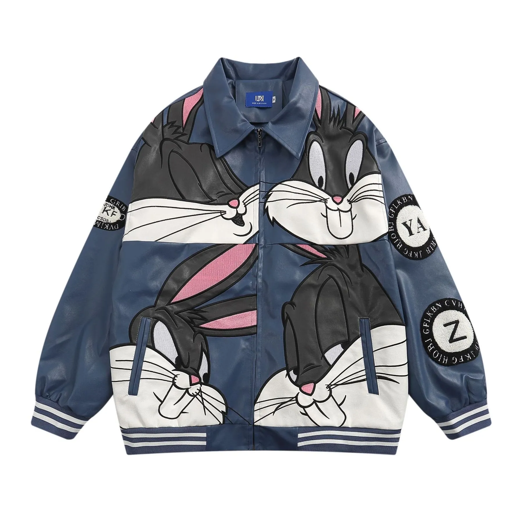 Looney Tunes Bugs Bunny leather jacket - Streetgarm