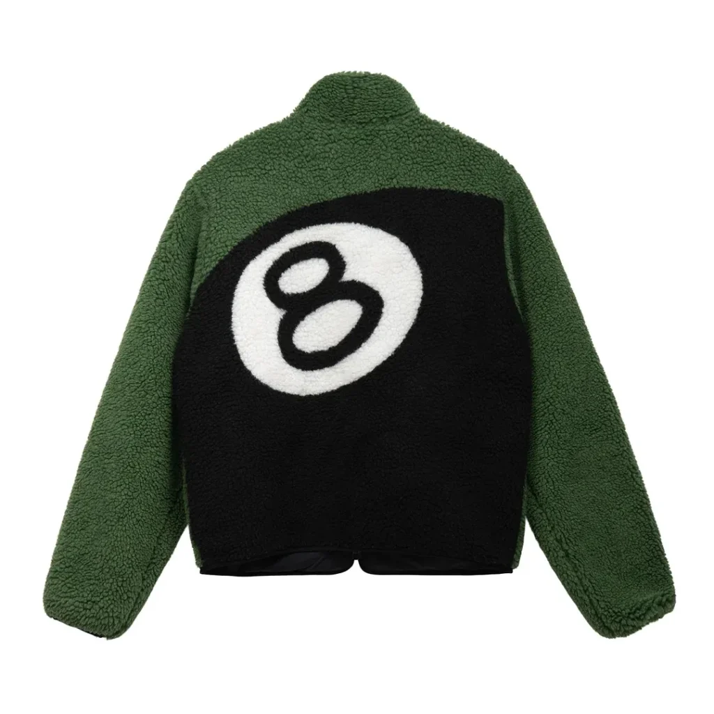 8 ball Sherpa Reversible Jacket - Streetgarm