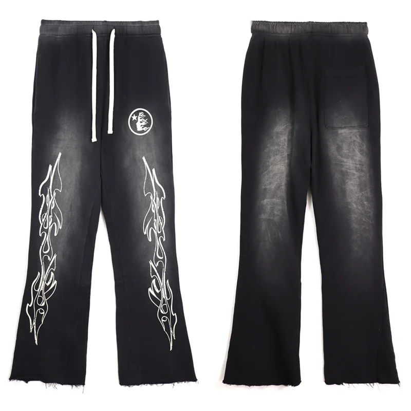 Hellstar Racer Flare Sweatpants - Streetgarm