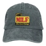 Milf Man I Love Fishing Cap