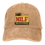 Milf Man I Love Fishing Cap 3