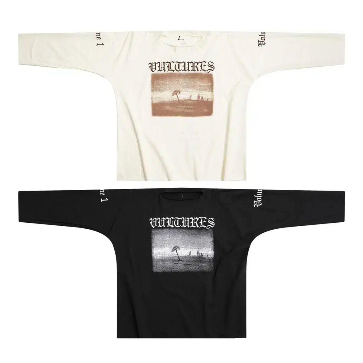 Kanye West YZY Vultures Long Sleeve Tee - Streetgarm