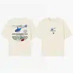 Nude Worldwide Tour Helicopter T-Shirt