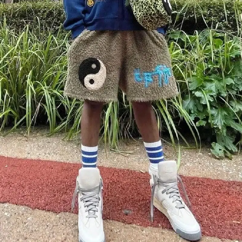 CPFM Fuzzy Acid Shorts パイル ファジーアシッド ショーツ Cactus Plant Flea Market Fuzzy Acid Shorts - Streetgarm