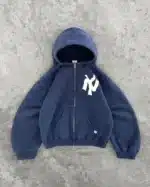 Akimbo NY Yankee Noodle Zip-Up Hoodie
