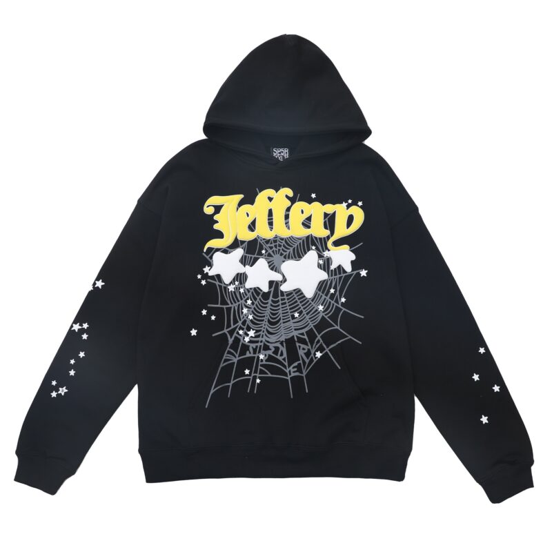 Sp5der Jeffery Black Hoodie - XL