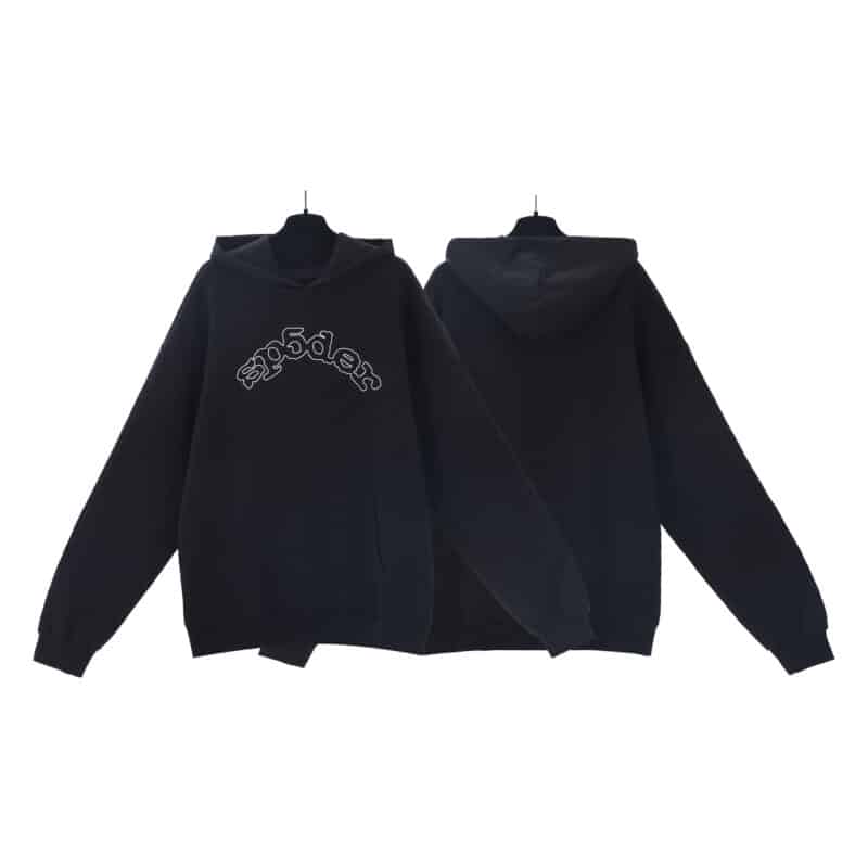 Sp5der OG Logo Black Hoodie