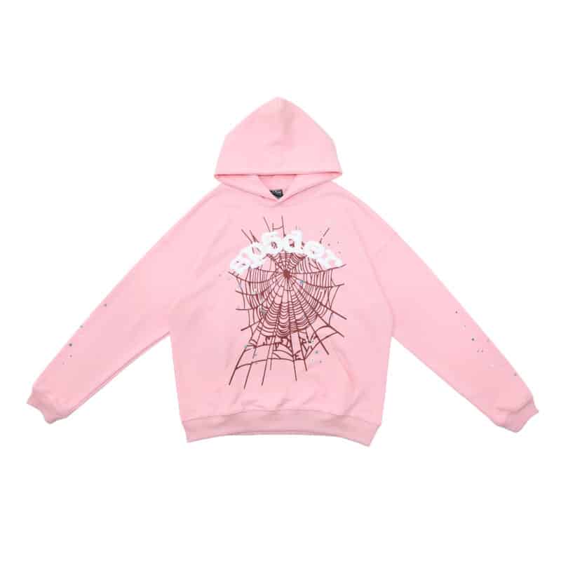 Sp5der Pink Hoodie