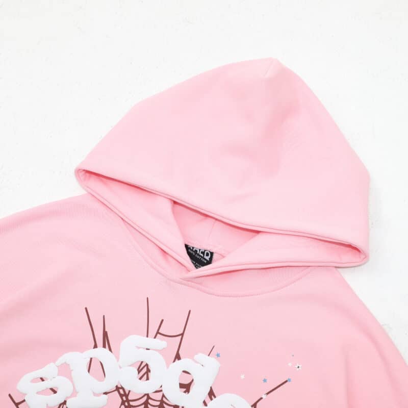 Sp5der Pink Hoodie