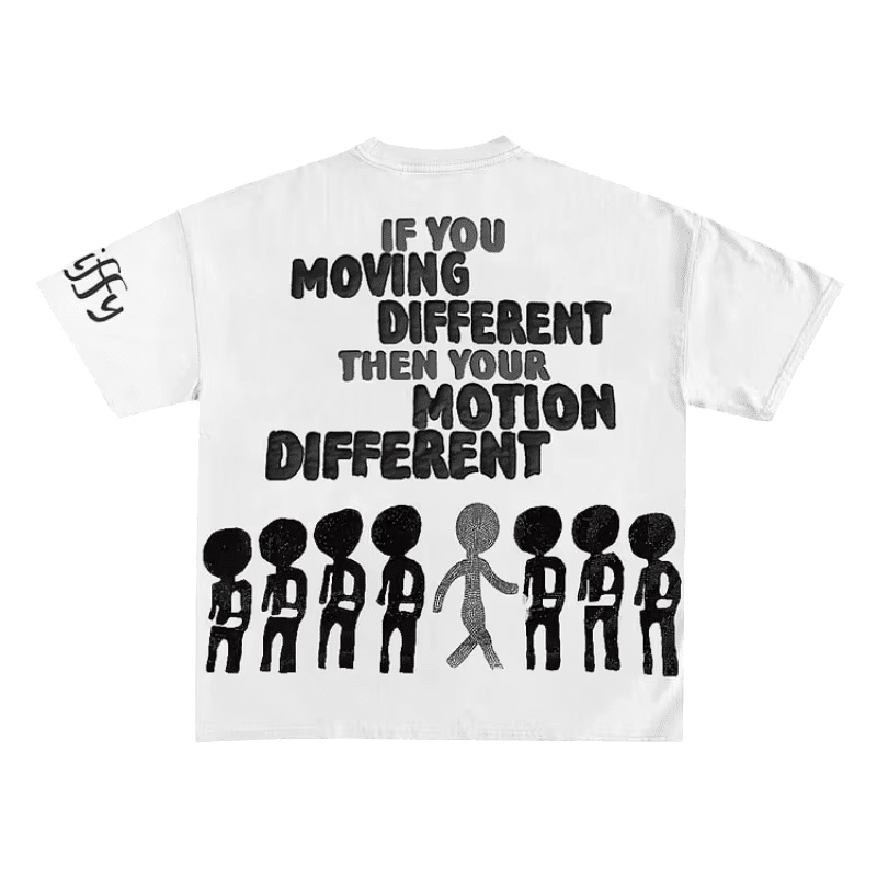Moving Different Graphic T-Shirt Moving Different Graphic T-Shirt